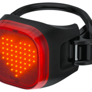 Éclairage arrière pour vélo avec led en forme de coeur