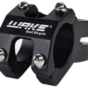 Potence de vélo en aluminium noir Wake