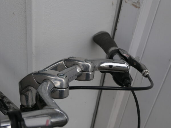 vélo de voyage chrome noir – Image 3