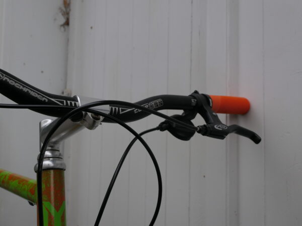 vélo de ville vert orange – Image 4